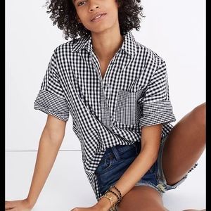 Madewell Courier shirt in gingham